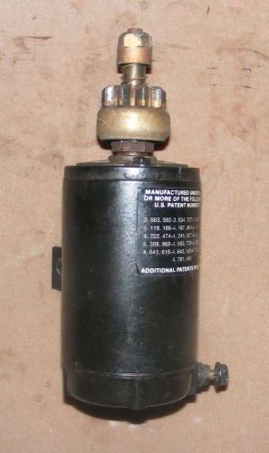 N2w1596 1993 evinrude 60 hp e60eletd starter pn 0391735 fits 1981-1994