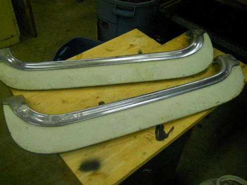 1955 1954 ,55 ,54 cadillac , rear fender skirt , skirts pair