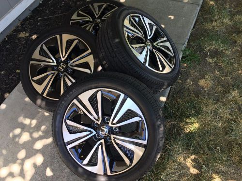 2016 honda civic 17&#034; oem wheels &amp; tires, factory rims