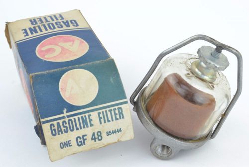 Ac gf48 854444 gasoline filter gm glass bowl f3