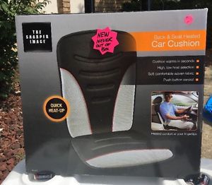 Heated car seat cushion