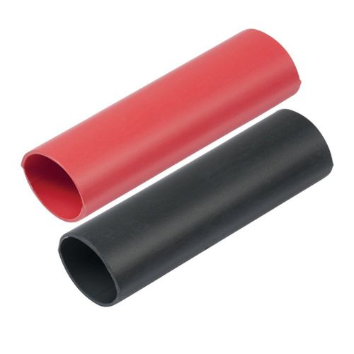 Ancor heavy wall heat shrink tubing 1&#034; x 3&#034; red/black