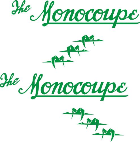 The monocoupe aircraft logo decal/sticker!