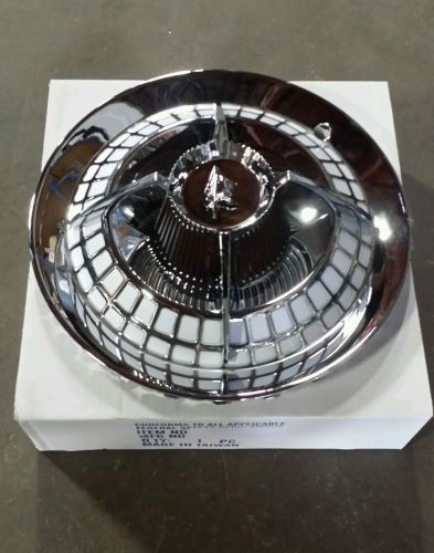 New classic crab lancer knight hub cap 14&#034; 1950 1960 hot rod custom 1 only