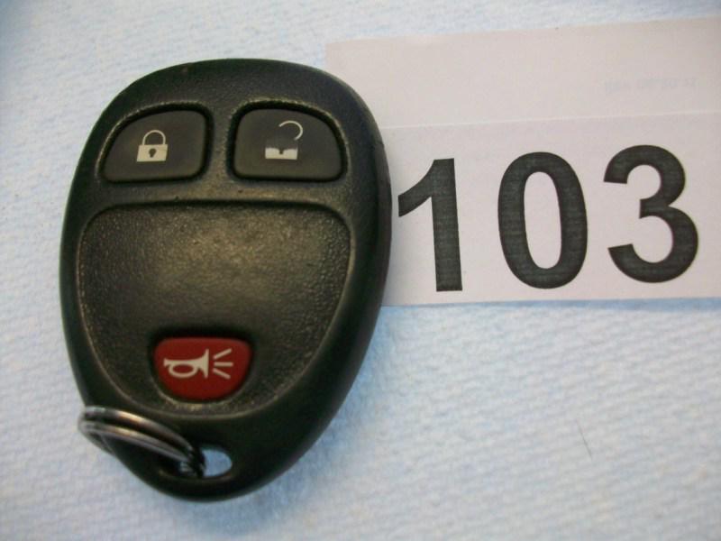 2007 chevrolet hhr keyless entry remote key fob 15777636