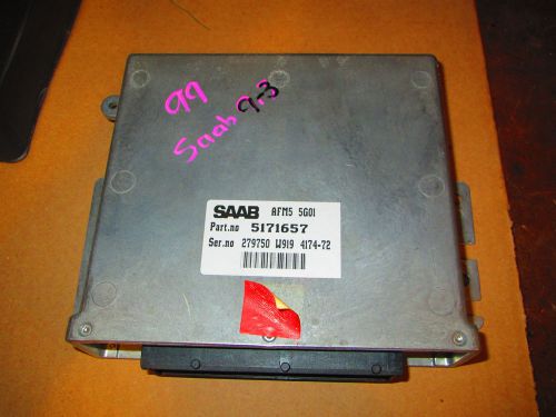 SAAB 9-3 9/3 OEM ECU ECM COMPUTER TURBO ENGINE CONTROL UNIT MODULE, US $79.99, image 1