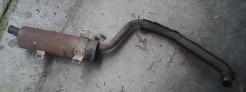 Honda 1985 atc70 exhaust muffler may fit other years like 83 84