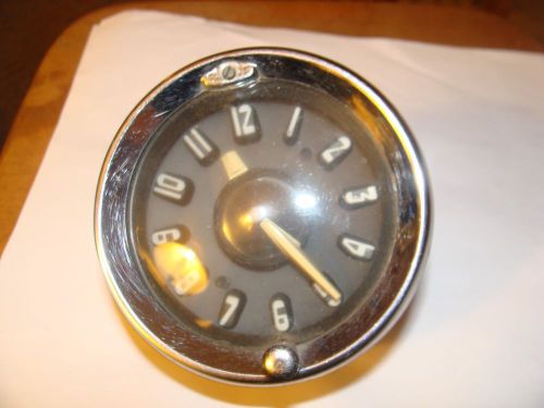 1951-1954 pontiac clock