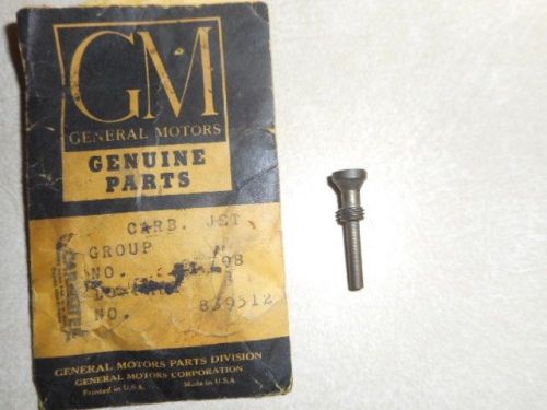 Nos 41-49 chevrolet chevy carter 11-173-s carburetorjet  nozzle gm  839512
