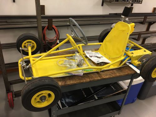 Vintage racing go kart mcculloch r1 cart restored mac