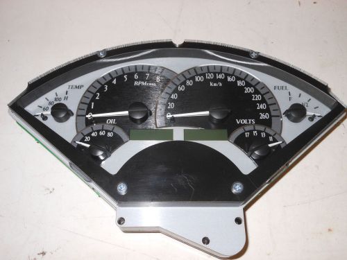 1955 1956 chevy vhx gauge kit kph metric lsx bb sb dakota digital dash cluster