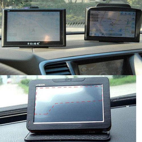 Auto windshield 6-7&#034; gps reflection resist clip sun shade visor screen shield