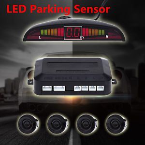Car parking sensor auto led display 4 sensors for all car backup radar monitor