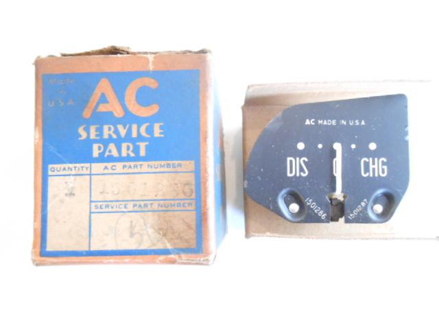 1951 1952 pontiac ac ammeter amp gauge nos