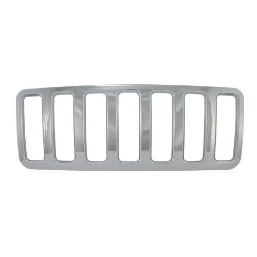 Fits the 2007 - 2010 jeep patriot abs chrome grille overlay