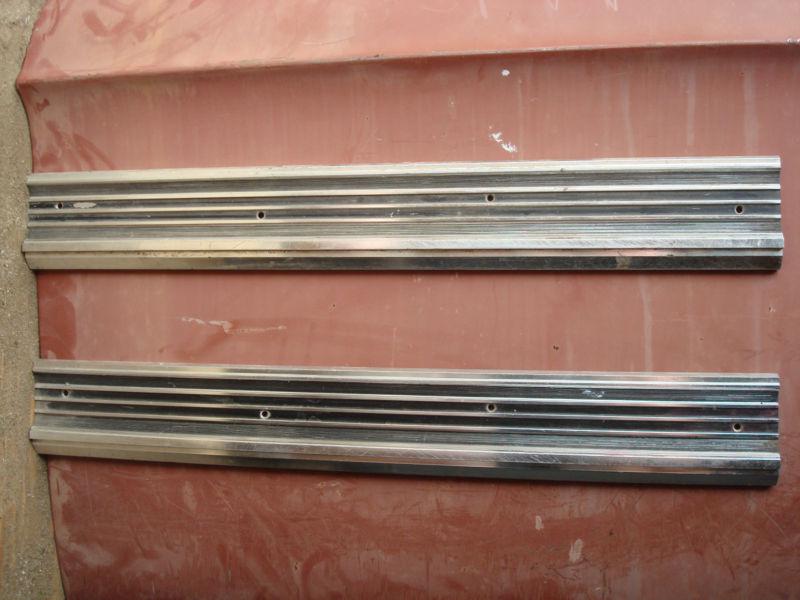 Corvette c3 door sills -- used good condition