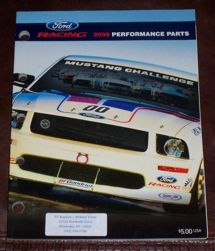 Find 2009 Ford Motorsport SVO Performance Equipment Catalog Excellent