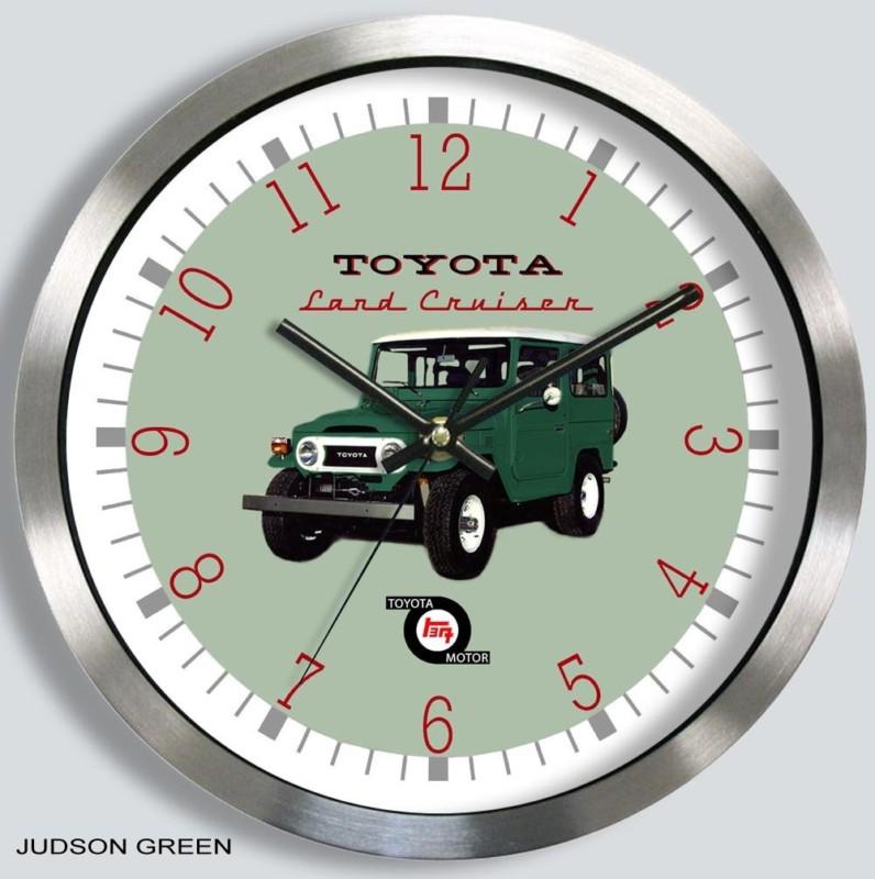 Toyota fj 40 land cruiser metal wall clock fj40 landcruiser choice of 12 colors