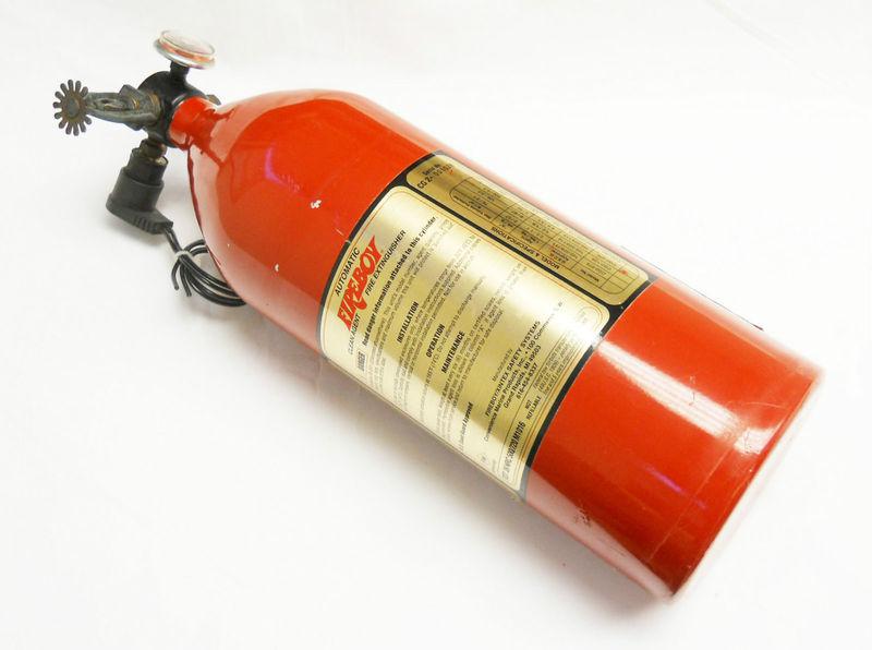Fireboy # cg2 200cu ft clean agent automatic marine fire extinguisher excellent 