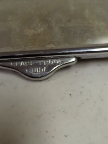 Vintage 1950's gm guide glare proof flipper day night accessory mirror used