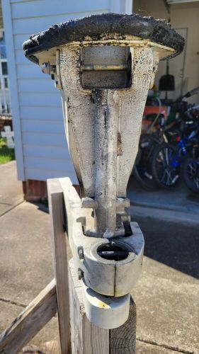 438116 — EXHAUST HOUSING ASSEMBLY Evinrude Johnson OMC 91-00 | 9.9, 15 HP, US $150.00, image 11