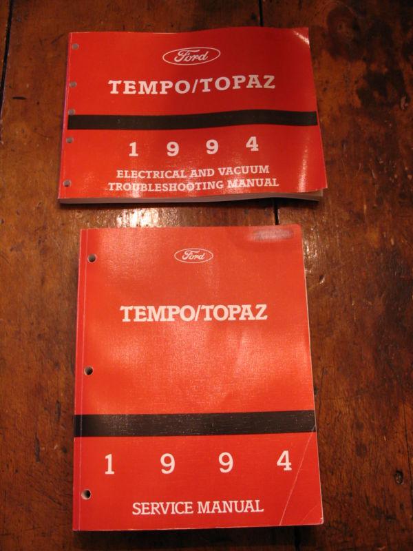 1994 ford tempo mercury topaz service shop repair manual factory oem book 94