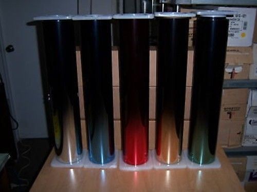 MEDIUM DARK 25% BLUE FADER REFLECTIVE BLUE TO SMOKE FILM 20"x25'/ROLL, US $38.00, image 8