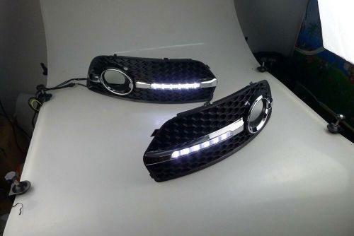 For Audi Q5 2009-2012 LED DRL Daytime Running Fog Light Lamp Pair, US $196.30, image 8
