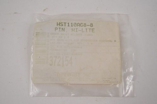 Qty. 2 bombardier hst110ag8-8 hi-lok hi-lite pin rivet learjet challenger