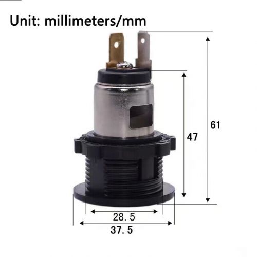 12V 120W 24V 240W Cigarette Lighter Socket Power Outlet Plug for Car Motorcycle, US $16.82, image 2