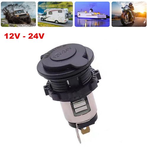 12V 120W 24V 240W Cigarette Lighter Socket Power Outlet Plug for Car Motorcycle, US $16.82, image 7