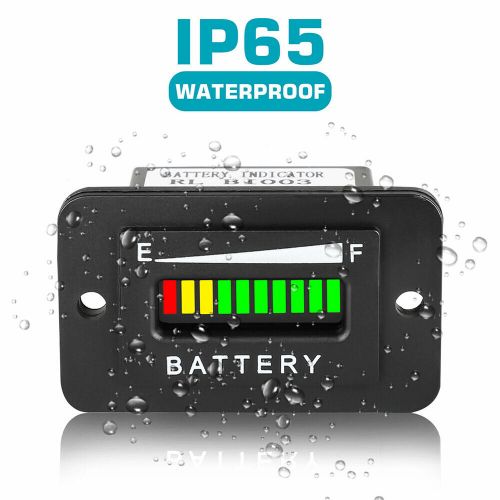 48volt battery indicator for ezgo club car yamaha golf cart meter gauge atv us