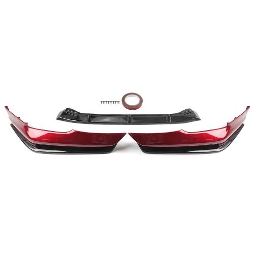 For Nissan Teana Altima 2019-2022 Front Bumper Spoiler Splitter Lip Kit Red, US $195.29, image 7