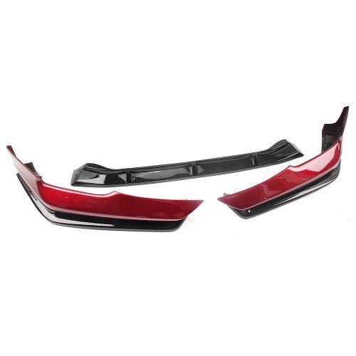 For Nissan Teana Altima 2019-2022 Front Bumper Spoiler Splitter Lip Kit Red, US $195.29, image 9