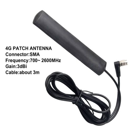 1 Pieces Car Vehicle 4G GSM Patch Antenna SMA Male Connector Adhesive Mount, US $7.58, image 14
