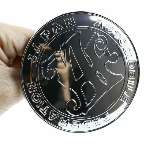 Gloss JAF Japan Automobile Federation JDM Car Grille Grill Emblem Badge, US $13.55, image 3