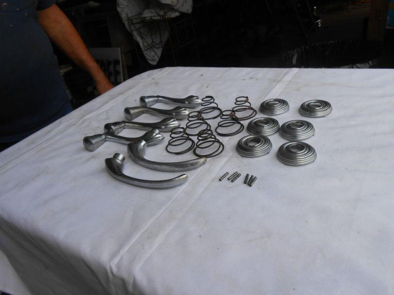 1949 PLYMOUTH 2 DOOR COUPE INTERIOR WINDOW LOCK w/HANDLES COMPLETE SET , US $42.99, image 2