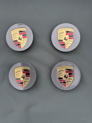 4 X GENUINE PORSCHE CAYENNE 9PA WHEEL CENTRE HUB CAP 9P1601147 A OEM, US $, image 2