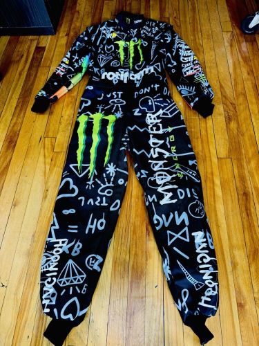 Custom Ken Block Hoonipigasus Race Suit With Free Helmet! Karting Sublimation, US $199.99, image 6