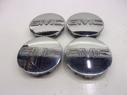 2011 GMC Yukon 1500 20" Wheel 4 Chrome Center Caps 9595759 OEM, US $72.82, image 3