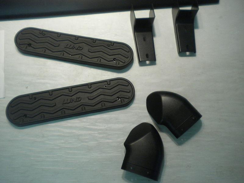 Lund 271010 StepRails Elliptical Black Aluminum Step SCRATCHES FIRE SALE, US $120.69, image 6