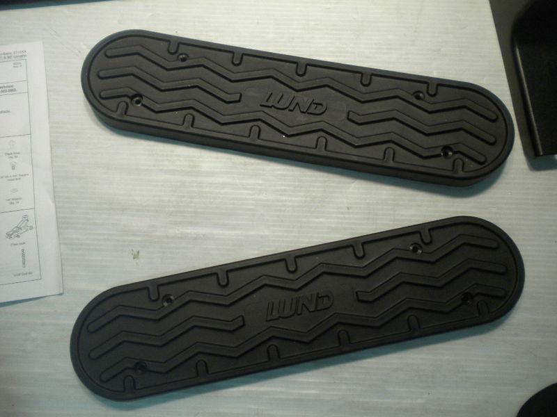Lund 271010 StepRails Elliptical Black Aluminum Step SCRATCHES FIRE SALE, US $120.69, image 7