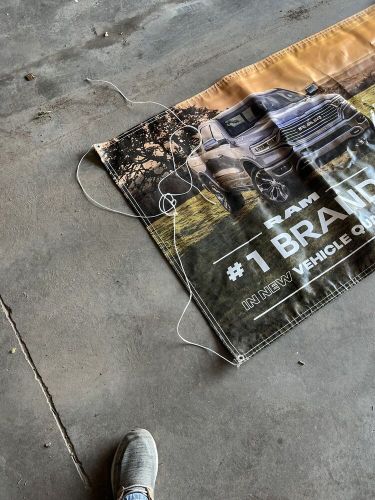 Ram Trucks Banner 10x4 ft, NOS, Ram 1500, Ram Trx, Ram 3500, US $5.00, image 4