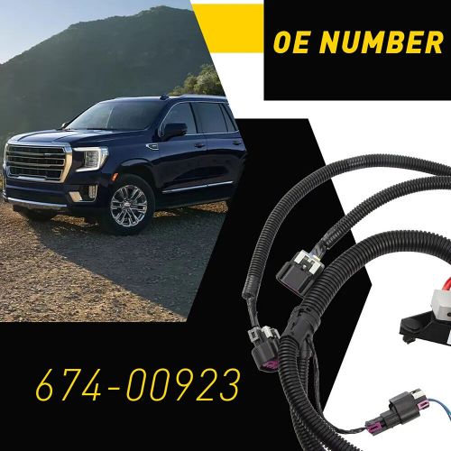 674-00923 Stand Alone Electric Fan Harness Fit For Chevy Silverado Tahoe, US $52.02, image 2