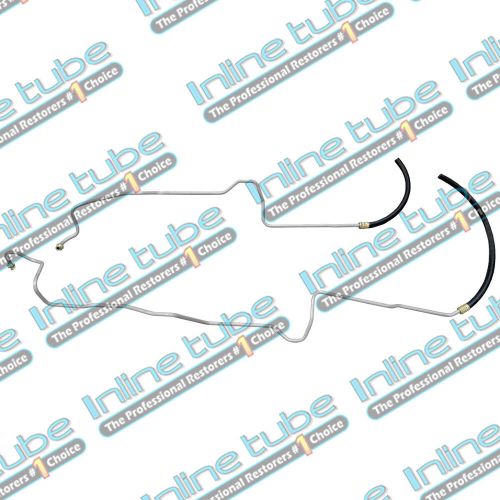 Fits 2000-02 Jeep Wrangler TJ Inline 6CYL 4.0L 3/8" Trans Cooler Lines OE Steel, US $80.00, image 8