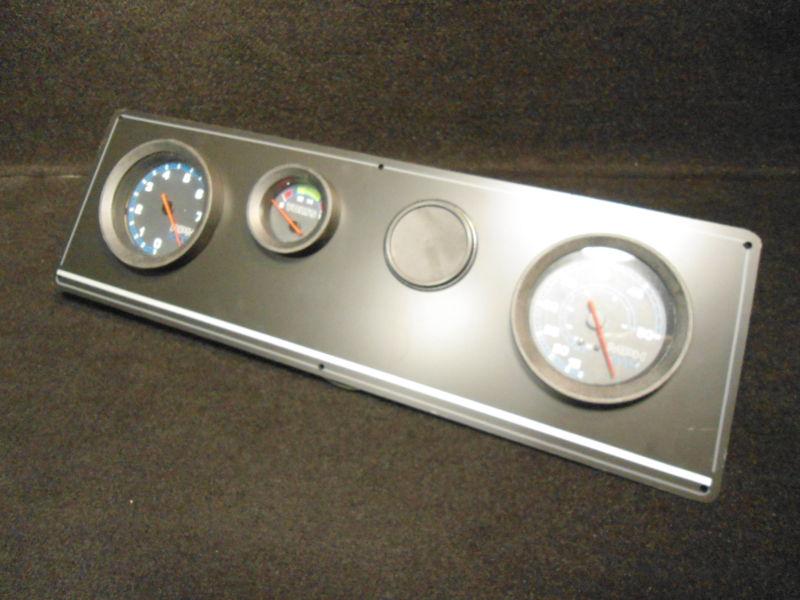 Dash boat panel tachometer, volt & speedometer 18" x 5.75" # 4