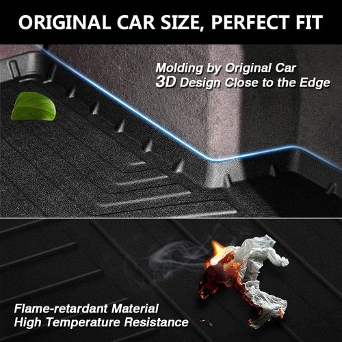 Car Cargo Trunk Mats Compatible Fit for 2014-2018 Jeep Cherokee TPO Trunk Liners, US $39.73, image 2
