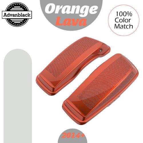 For Harley Touring FLHR FLHXS FLTRX 2014+ ORANGE LAVA Dual 6x9 Speaker Lids, US $429.00, image 7