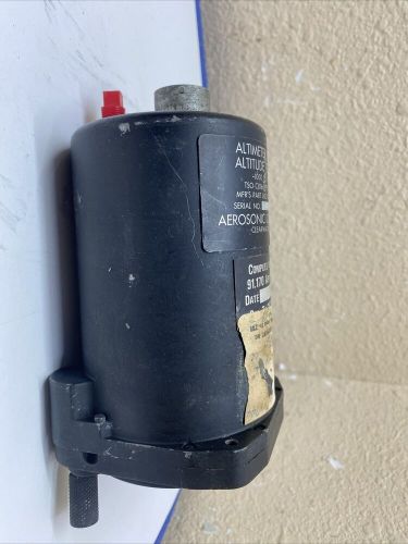Aerosonic Altimeter Altitude Pressure Indicator #01344 “UNTESTED”, US $150.00, image 4