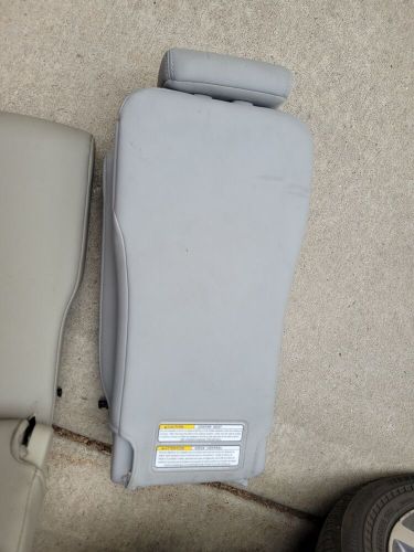 11-20 toyota sienna seat center middle rear jump leather gray 8th seat removable